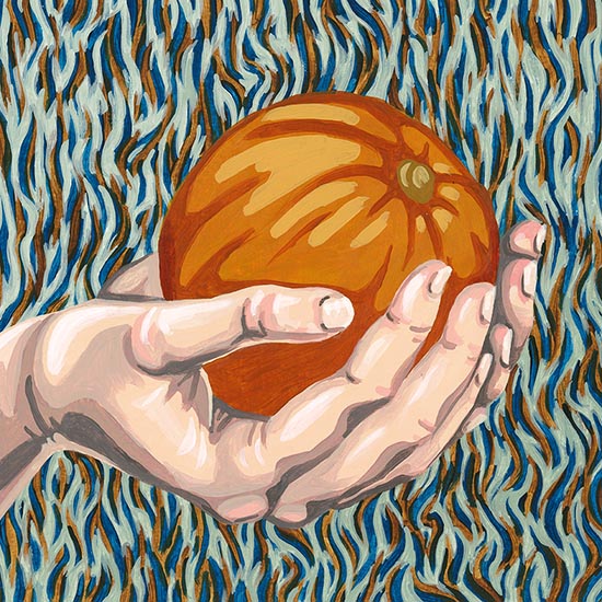 Illustration of a pumpkin