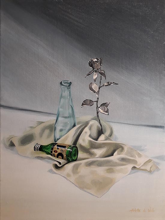 Pastis 51 and a rose